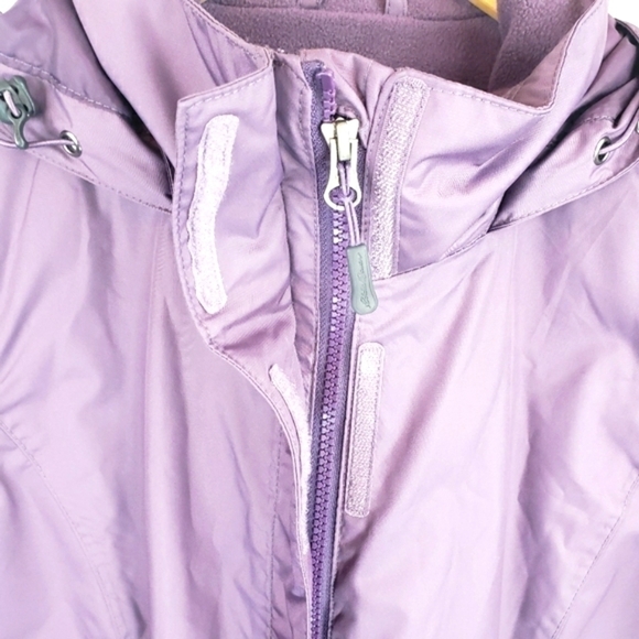 EDDIE BAUER Weatheredge Jacket & Scarf Purple Size M - Picture 6 of 16